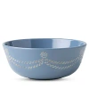 Juliska Berry & Thread Melamine Cereal/ice Cream Bowl In Blue