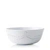 Juliska Berry & Thread Melamine Cereal/ice Cream Bowl - Whitewash In White