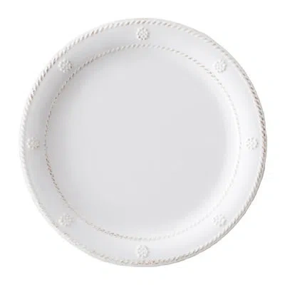 Juliska Berry & Thread Melamine Dessert/salad Plate In Whitewash