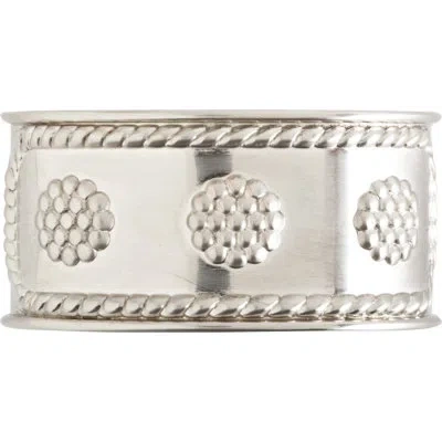 Juliska Berry & Thread Napkin Ring In Bright Satin