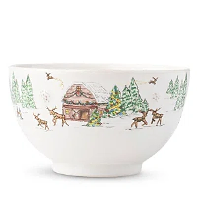 JULISKA BERRY & THREAD NORTH POLE CEREAL/ICE CREAM BOWL