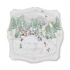Juliska Berry & Thread North Pole Merry Christmas Trinket Tray In White