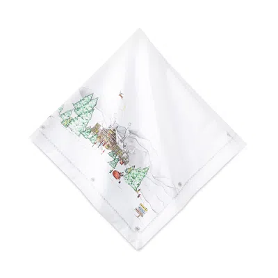 Juliska Berry & Thread North Pole Napkin In White