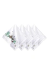 Juliska Berry & Thread North Pole Napkins, Set Of 4 In Multi
