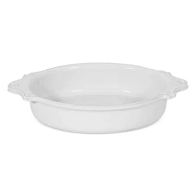 Juliska Berry & Thread Oval Baker 13 In White