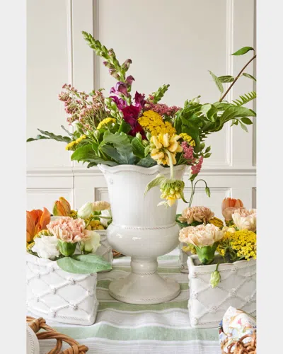 Juliska Berry & Thread Petite Parterre Garden 8" Vase In White