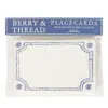 Juliska Berry & Thread Place Cards, Set Of 12 In Chambray