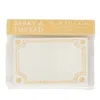 Juliska Berry & Thread Place Cards, Set Of 12 In Daffodil