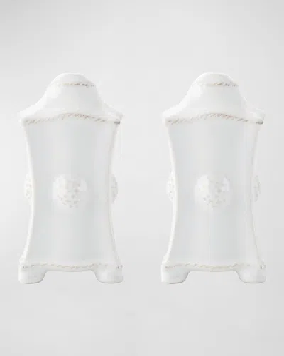 Juliska Berry & Thread Salt And Pepper Set/2 - Whitewash