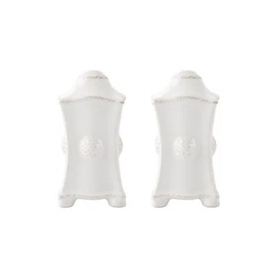 Juliska Berry & Thread Salt And Pepper Shakers In White