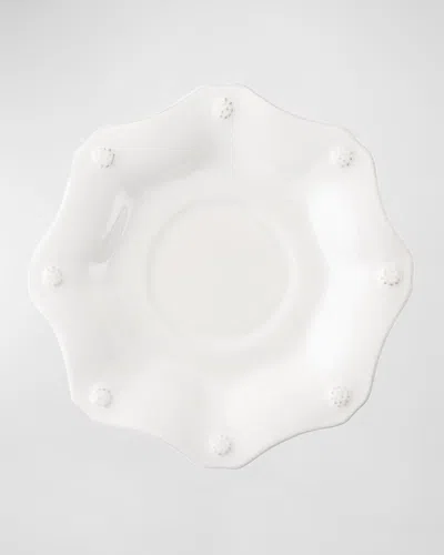 Juliska Berry & Thread Whitewash Scallop Saucer