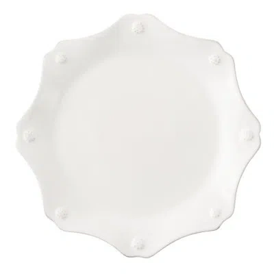 Juliska Berry & Thread Scalloped Dessert/salad Plate In Whitewash