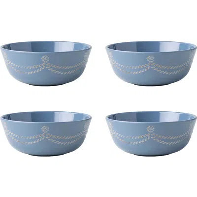 JULISKA JULISKA BERRY & THREAD SET OF 4 MELAMINE CEREAL BOWLS