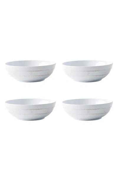 JULISKA JULISKA BERRY & THREAD SET OF 4 MELAMINE COUPE BOWLS