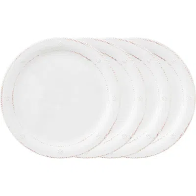 JULISKA JULISKA BERRY & THREAD SET OF 4 MELAMINE DINNER PLATES