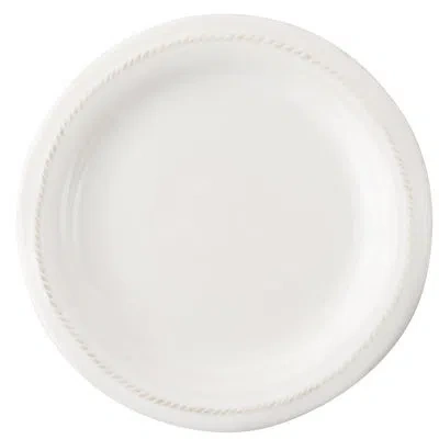 Juliska Berry & Thread Side/cocktail Plate In Whitewash
