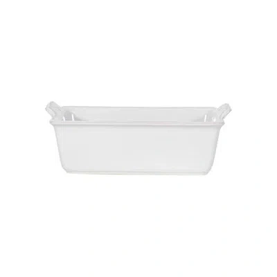 Juliska Berry & Thread Square Baker - Whitewash