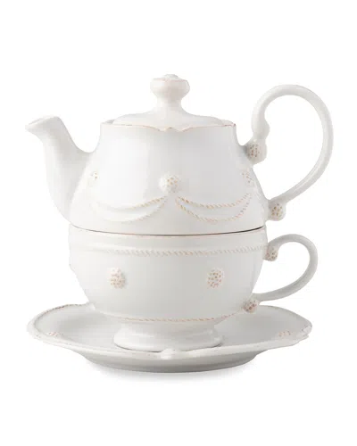 Juliska Berry & Thread Tea For One Set - Whitewash
