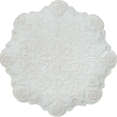 Juliska Berry & Thread Thistle Charger In Whitewash