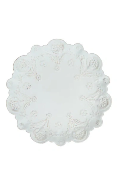 Juliska Berry & Thread Thistle Dessert Plate In Whitewash