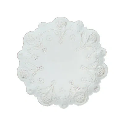 Juliska Berry & Thread Thistle Dessert/salad Plate In Whitewash