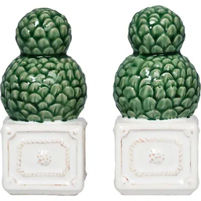 Juliska Berry & Thread Topiary Salt & Pepper Shakers Set