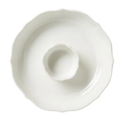 Juliska Berry & Thread Whitewash Chip 'n Dip