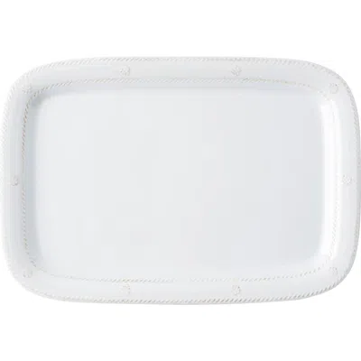 Juliska Berry & Thread Whitewash Melamine Serving Tray