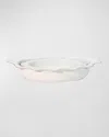 Juliska Berry & Thread Whitewash Oval 2-piece Baking Set