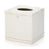 Juliska Berry & Thread Whitewash Tissue Box Cover In Whitewash