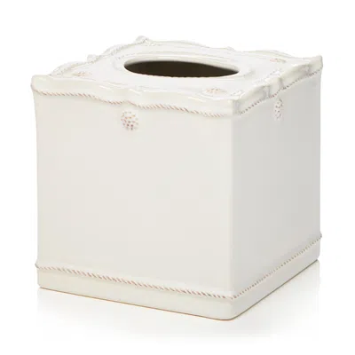 Juliska Berry & Thread Whitewash Tissue Box Cover