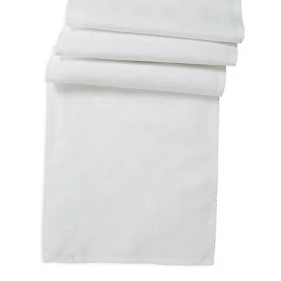 Juliska Berry Scallop Table Runner, 18 X 90 In White