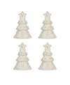 Juliska Berry Thread Tree Place Card Holder, Set Of 4 In Neutral
