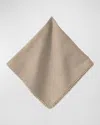 Juliska Berry Trim Napkin - 22"sq. In Gray