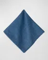 Juliska Berry Trim Napkin - 22"sq. In Navy