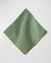 Juliska Berry Trim Napkin In Green