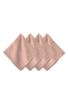 Juliska Berry Trim Blush Napkin, Set Of 4