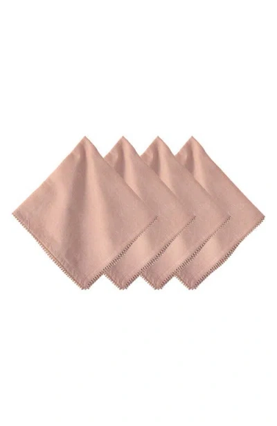 Juliska Berry Trim Blush Napkin, Set Of 4