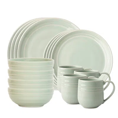 Juliska Bilbao 16 Piece Dinnerware Set In Green