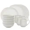 Juliska Bilbao Stoneware 16-piece Dinnerware Set In White