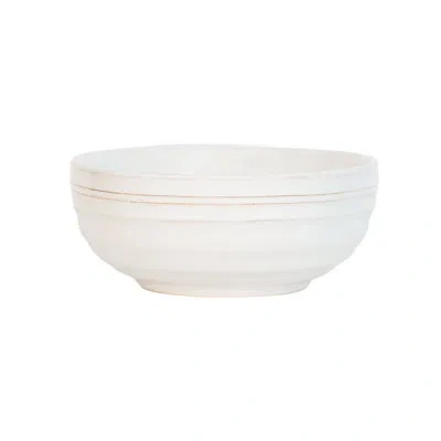 Juliska Bilbao Cereal/ice Cream Bowl In Whitewash