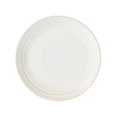 Juliska Bilbao Dessert/salad Plate In Whitewash