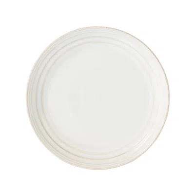 Juliska Bilbao Dessert/salad Plate In Whitewash