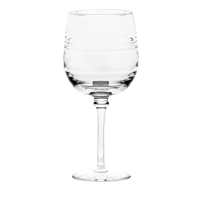 Juliska Bilbao Stemmed Wine Glass In Clear