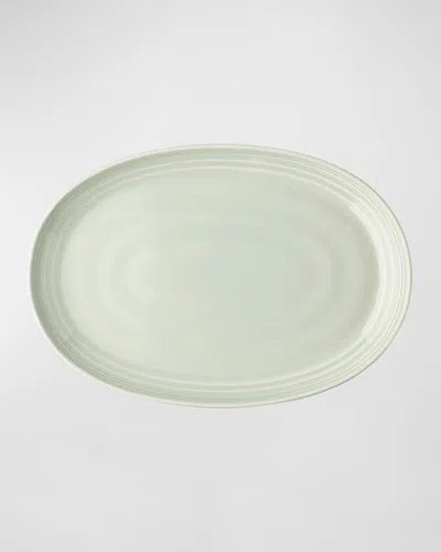 Juliska Bilbao Whitewash 17" Platter In Green