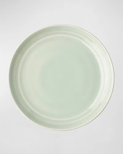 Juliska Bilbao Whitewash Dessert & Salad Plate In Green