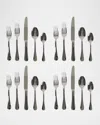 Juliska Bistro Polished 20-piece Flatware Set, Service For 4 In Silver
