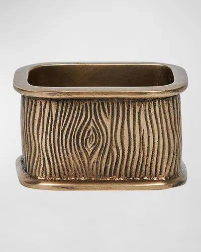 Juliska Blenheim Oak Brass Metal Napkin Ring