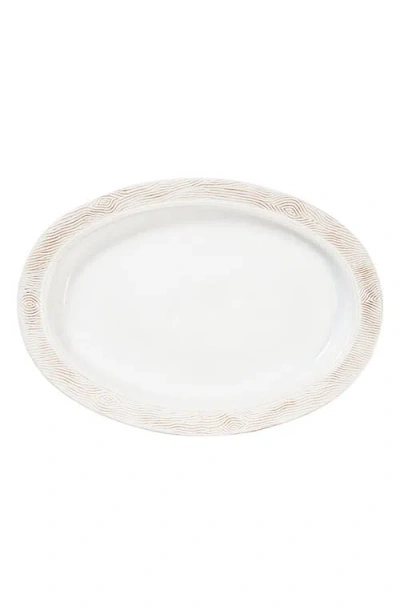 Juliska Blenheim Oak Platter In White