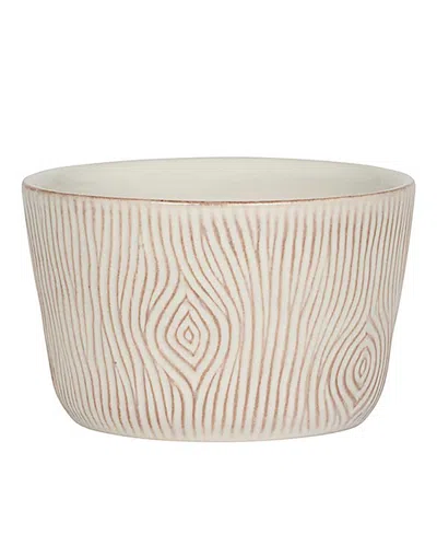 Juliska Blenheim Oak Ramekin In Whitewash